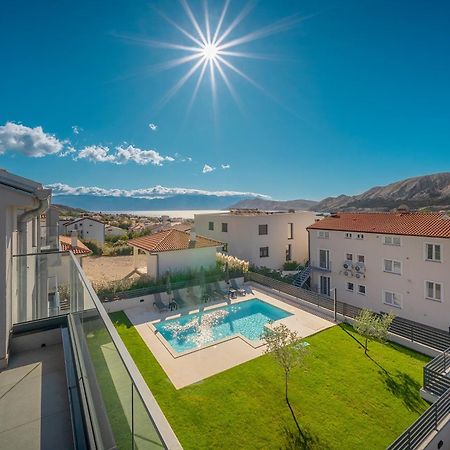 Poolside Apartments Anabella Baška Dış mekan fotoğraf