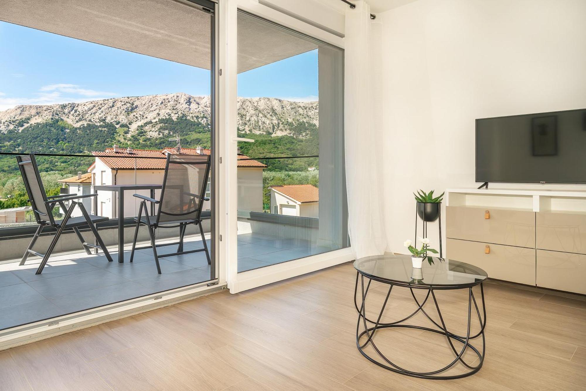 Poolside Apartments Anabella Baška Dış mekan fotoğraf