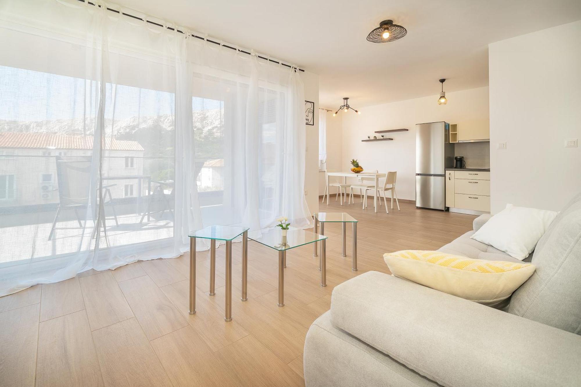 Poolside Apartments Anabella Baška Dış mekan fotoğraf