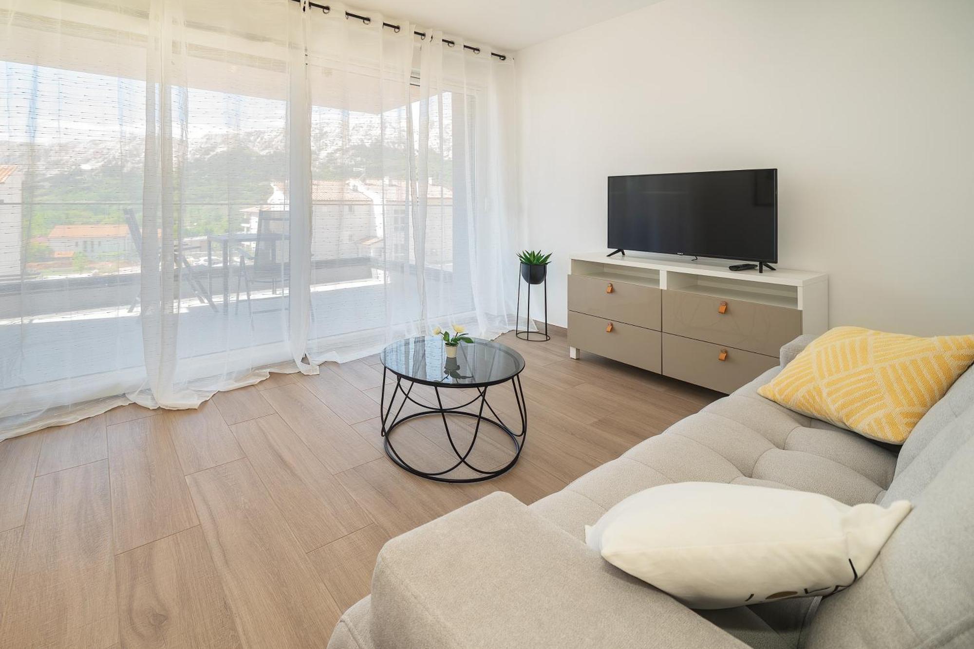 Poolside Apartments Anabella Baška Dış mekan fotoğraf