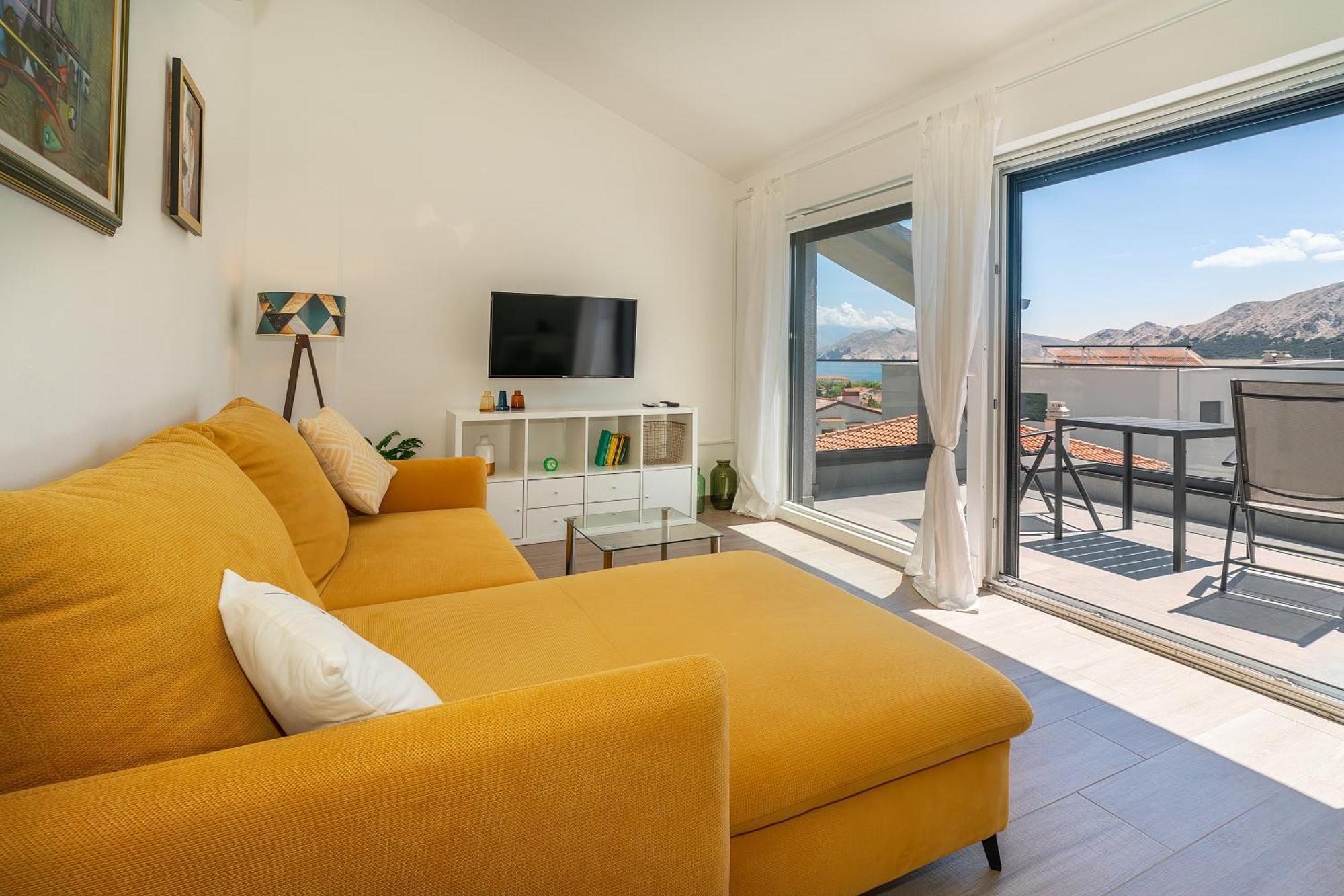 Poolside Apartments Anabella Baška Dış mekan fotoğraf