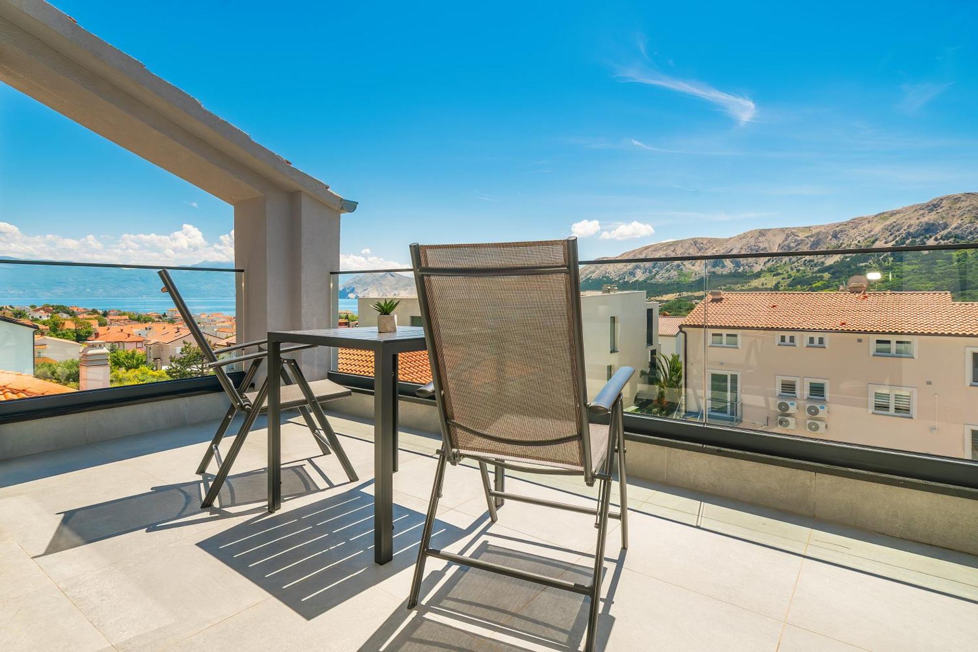 Poolside Apartments Anabella Baška Dış mekan fotoğraf